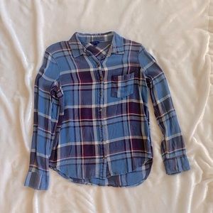 Aeropostale Long Sleeve button up Flannel